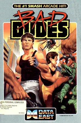 Bad Dudes vs. Dragon Ninja box cover front